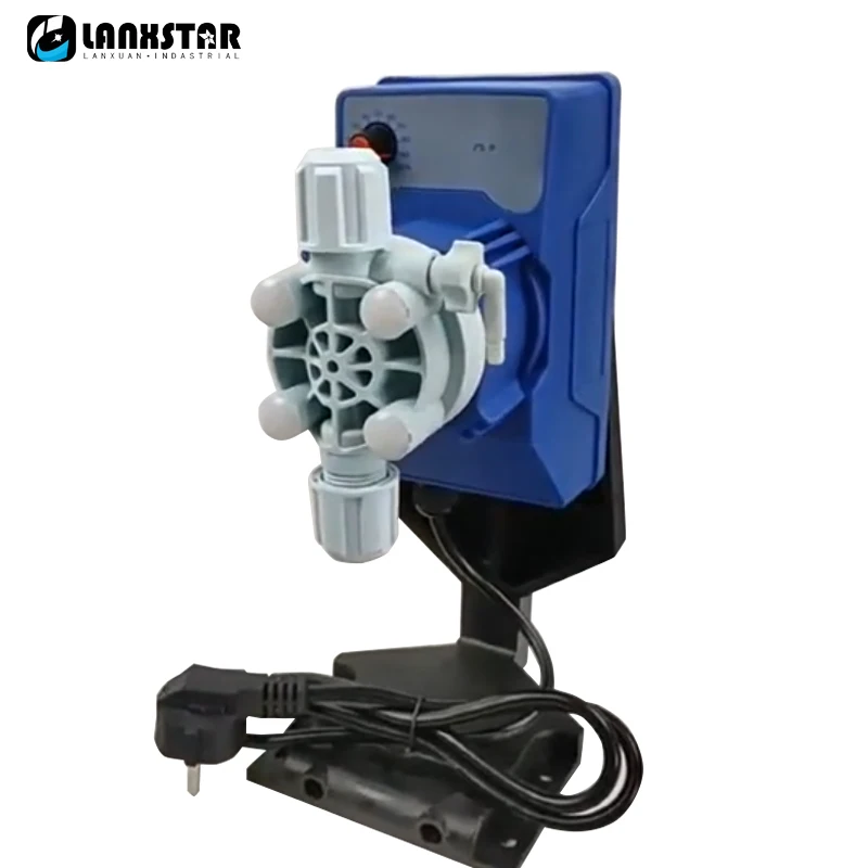 

Electromagnetic Diaphragm Metering Pump Dosing Pump Water Treatment Acid Chemical Chlorine Metering Dosing Pump 1-20L/H