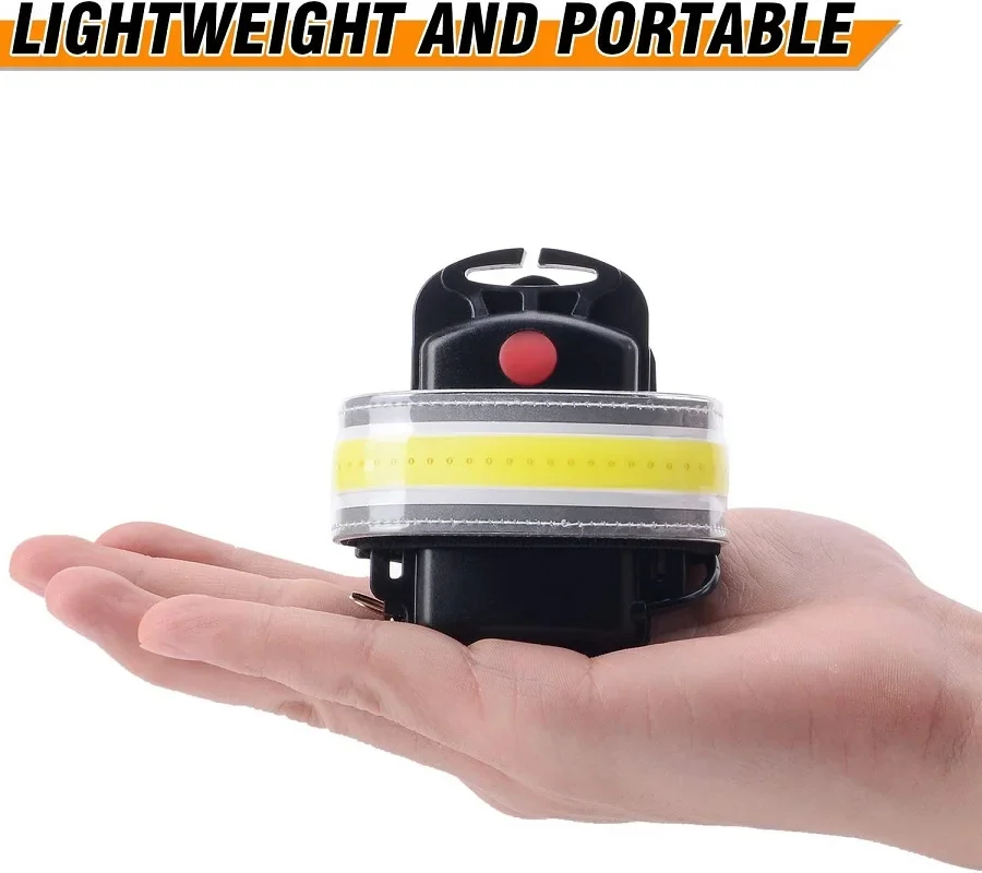 210 ° breiter LED-Scheinwerfer mit hohem Lumen und Taschenlampe