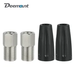 M8 Thread Stainless Steel Hollow Bolt Gel Rubber Cap for BH59 BH90 Sram Magura Hydraulic Disc Brake Inserts Rings Hose Install