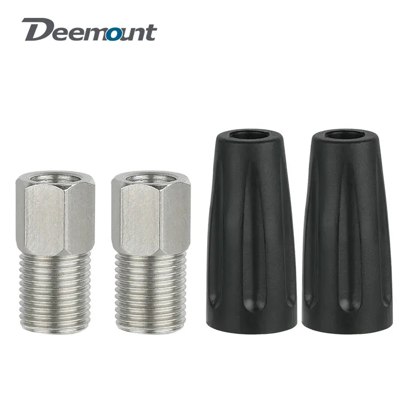M8 Thread Stainless Steel Hollow Bolt Gel Rubber Cap for BH59 BH90 Sram Magura Hydraulic Disc Brake Inserts Rings Hose Install