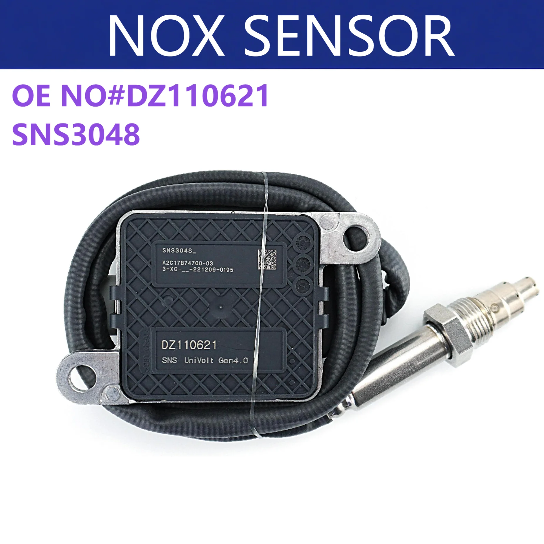 

DZ110621 SNS3048 NOx Sensor High Quality Nitrogen Oxygen Sensor for John Deere Truck Parts Wholesale Price Car Accessories
