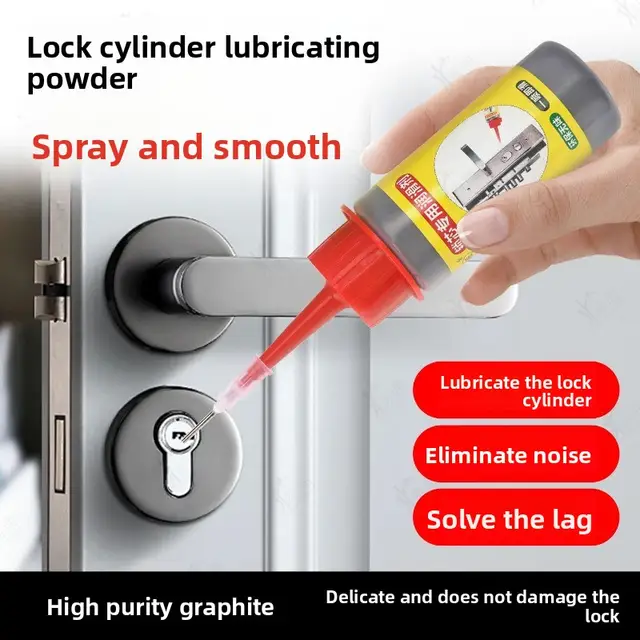 Lubricant Powder for Lock Cylinder,Graphites Door Lock Padlocks