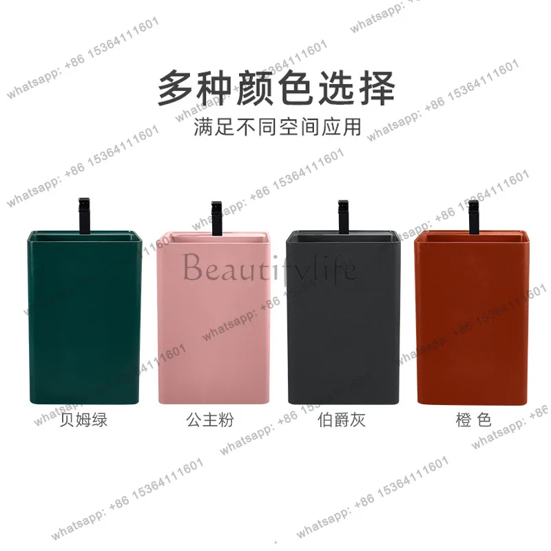 Square column bathroom wash basin Floor-to-ceiling one-piece artificial stone one-piece column basin