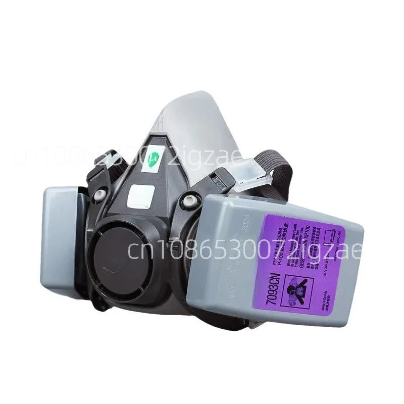3M6200 with 7093CN dust filter box anti-dust oily/non-oily particulate PM2.5 fine glass fiber