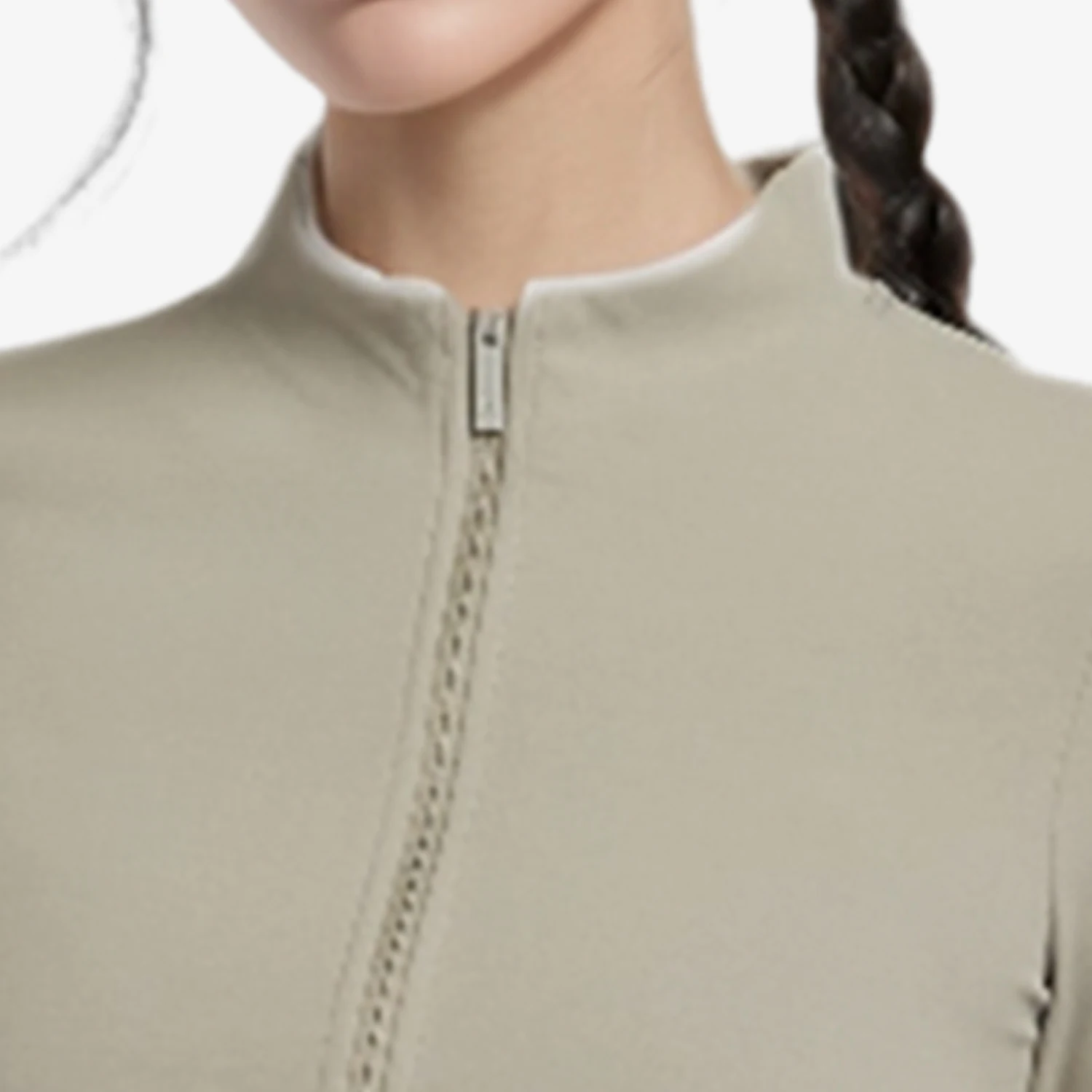 Nike genuine Zenvy Dri FIT women's tight fitting sports training jacket FV7424-320