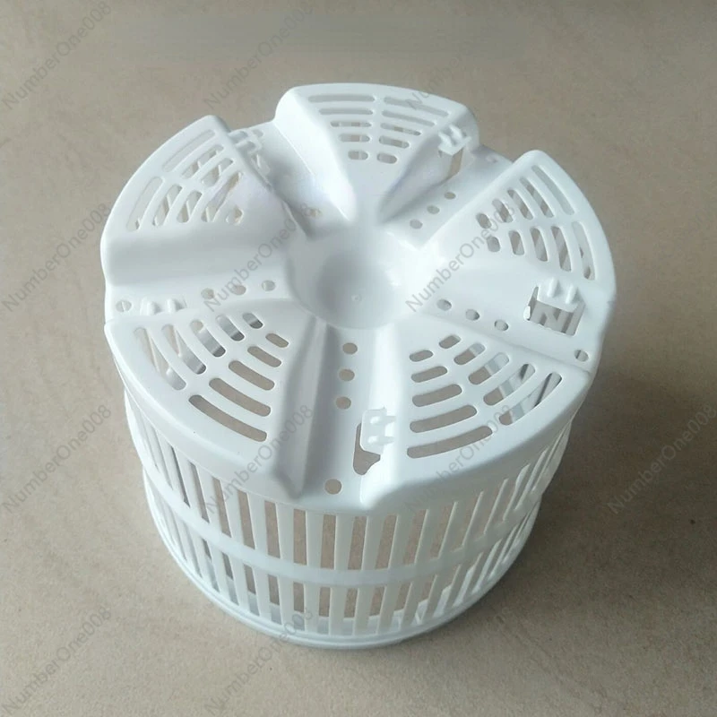 Dehydration basket for folding washing machine drain baskets dryer water bucket filter camping mini washer plastic dryer cover