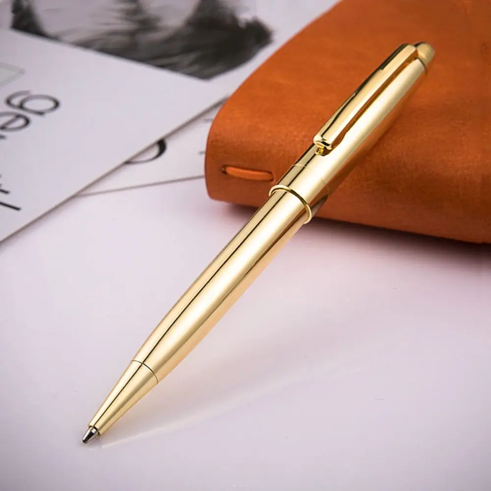 Metal Ballpoint Pen Fashion Creative Business Pen Signature Pen Writing Tools Students Gift Stationery School Office Supplies