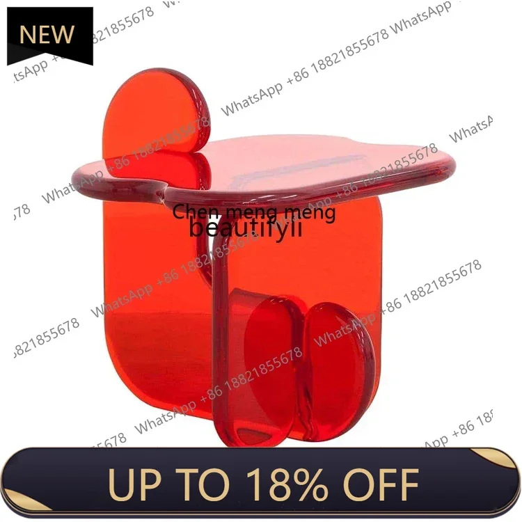 

P178 Modern Light Luxury Fashion Acrylic Coffee Table Coffee Table Simple Side Table Entrance