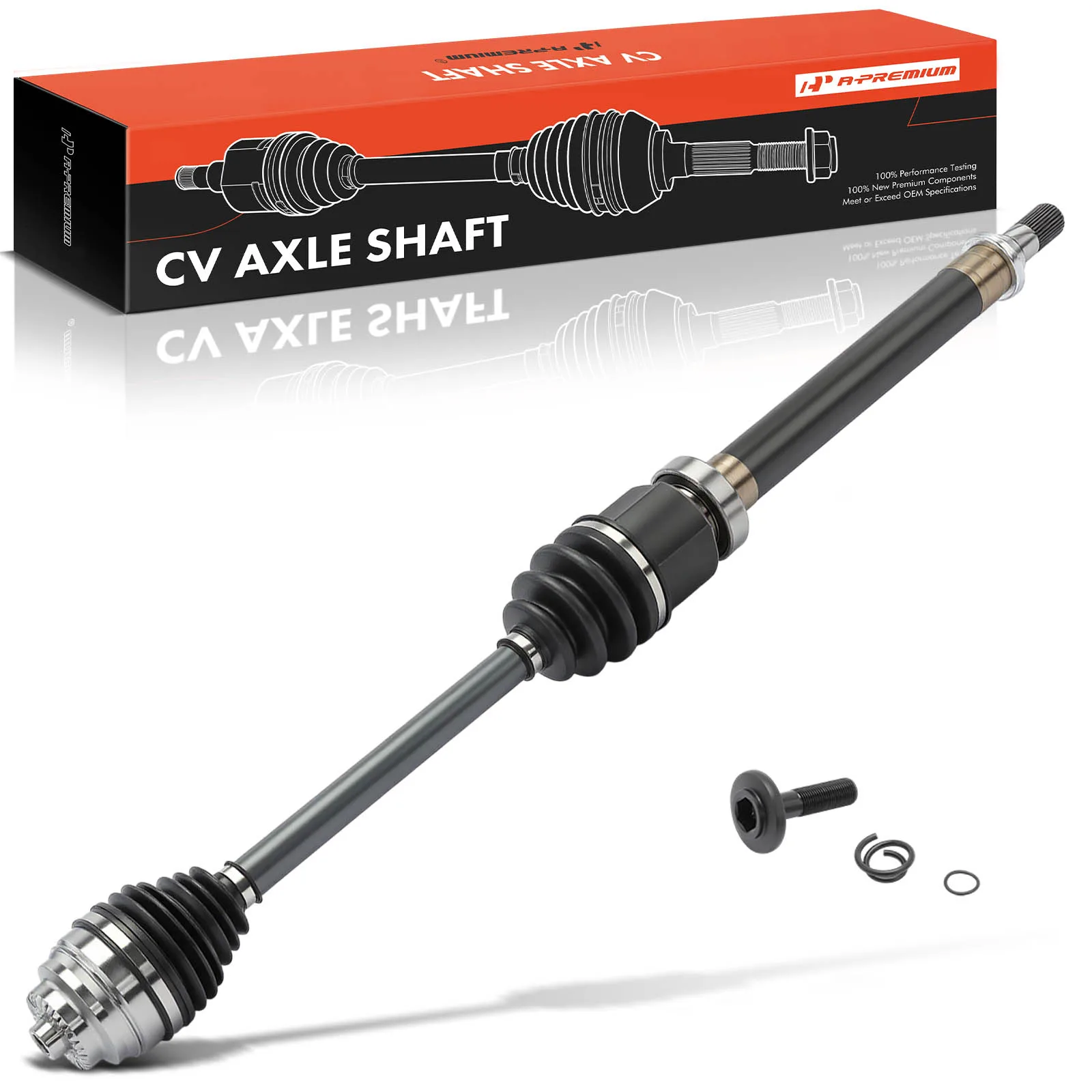 A-Premium Front Passenger Side CV Axle Assembly for Mini Cooper Clubman 2016-2019