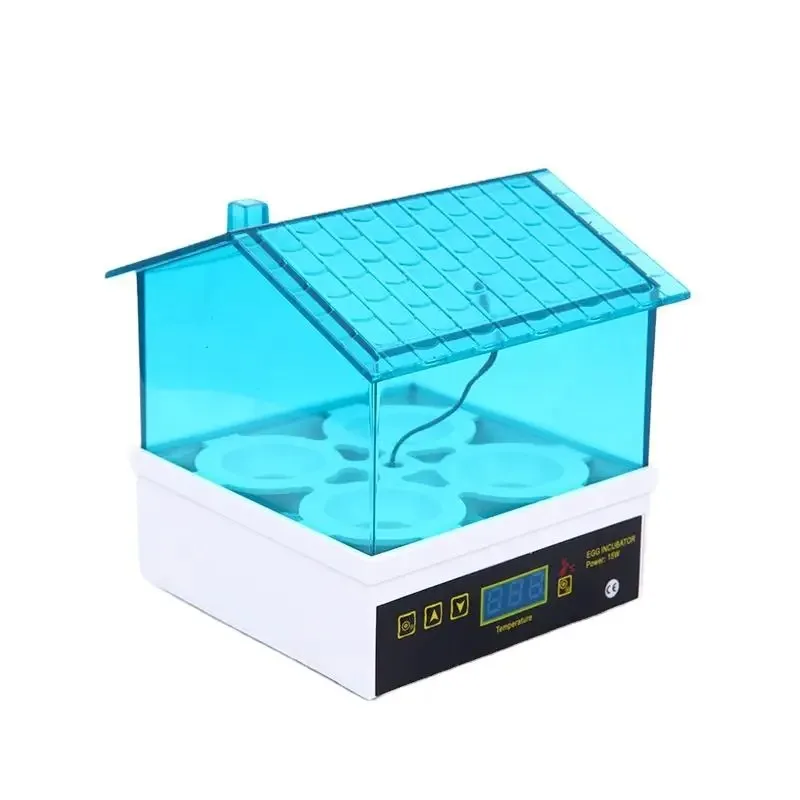 

Mini Cute Egg Incubator Automatic Machine 4 Egg Incubator Intelligent Constant Temperature Hatching Eggs for Home