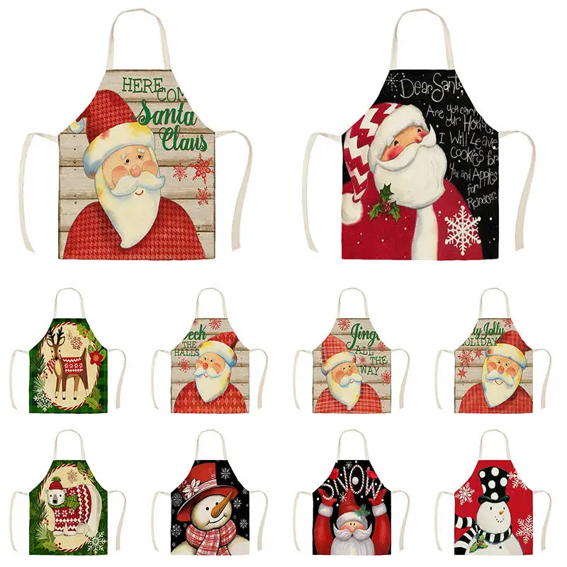 christmas apron kitchen  decoration home      navida