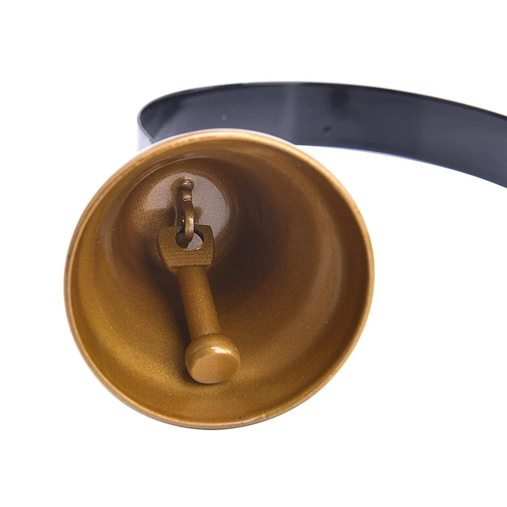 

2Pcs Dog Training Doorbell Metal Pet Door Bell Black White Potty Housetraining Housebreaking