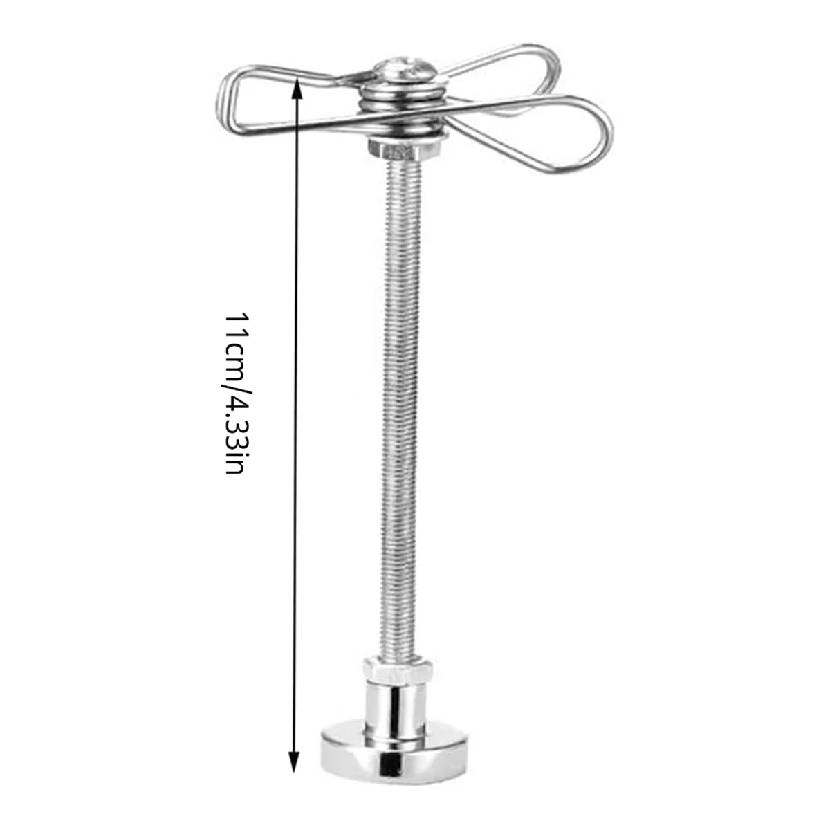 

Y31A 10PCS Mosquito Coil Holder Refrigerator Magnet Magnetic Clip String Light Cable Clip Desk Accessory Length 11cm