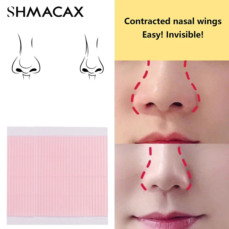 50/200Pcs Disposable Invisible Thin Nose Stickers For Nose Face Skincare Beauty Ultra Thin Paper Facial For Beauty Salon