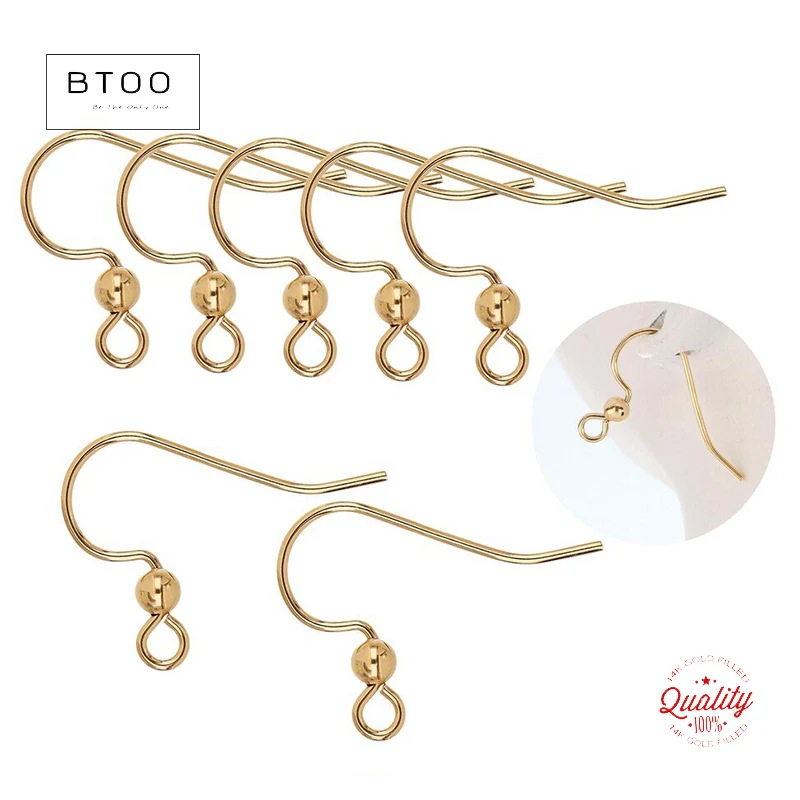 

Позолоченные серьги 14К (21x15 мм) с бусиной 3,0 мм для изготовления ювелирных изделий своими руками, аксессуары для подвесных серег ручной работы