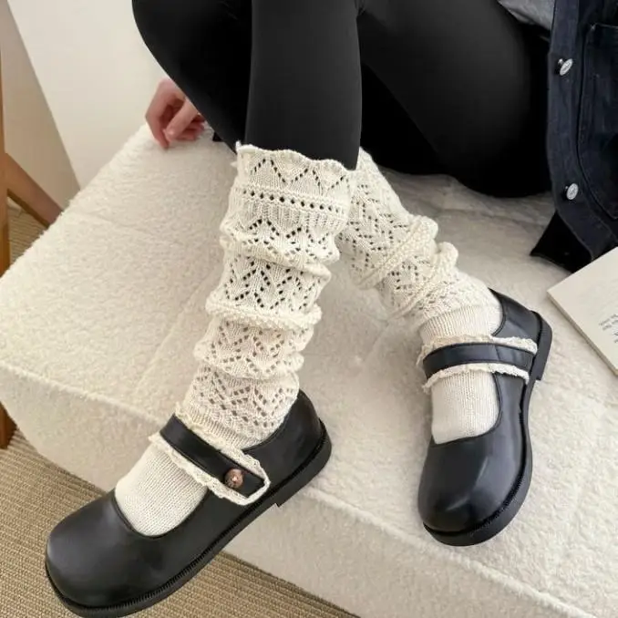 

Теплая шерстяная вязаная майка до середины икры для женщин, милая универсальная майка Four Seasons Thiened Tube Sos, дышащая, удобная