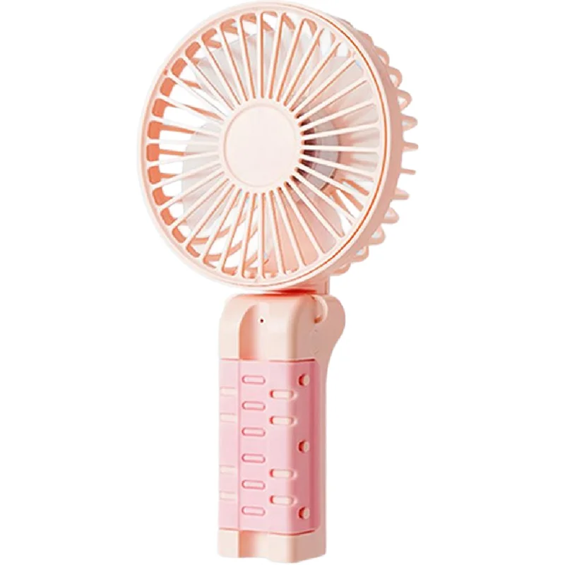 ABVI-Clip On Fan Rechargeable Adjustable Foldable Personal Fan Portable 3 Speeds Handheld Cooler B