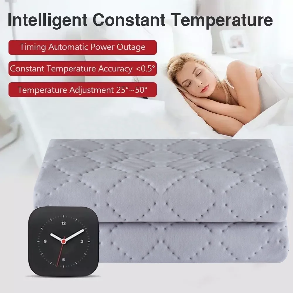 

Car Heating Blanket Auto Sleeper Warm Heater Thick Plush Heated Mattress With Adjustable Temperature Motorhome RV Accessory