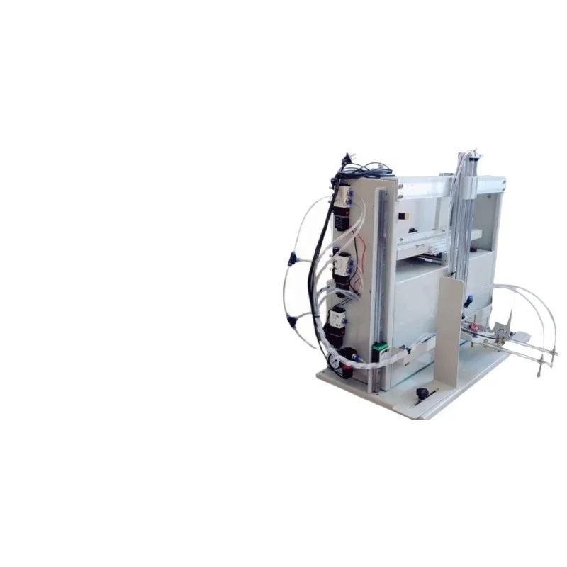 Semi-automatic box gluing machine, improve the efficiency of box gluing, box gluing machine