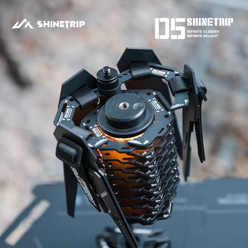 Outdoor Camping Light Array ShineTrip Aluminum Alloy Weatherproof Versatile Multi-Function 19/38 LED Tactical Dome Lamp Bracket