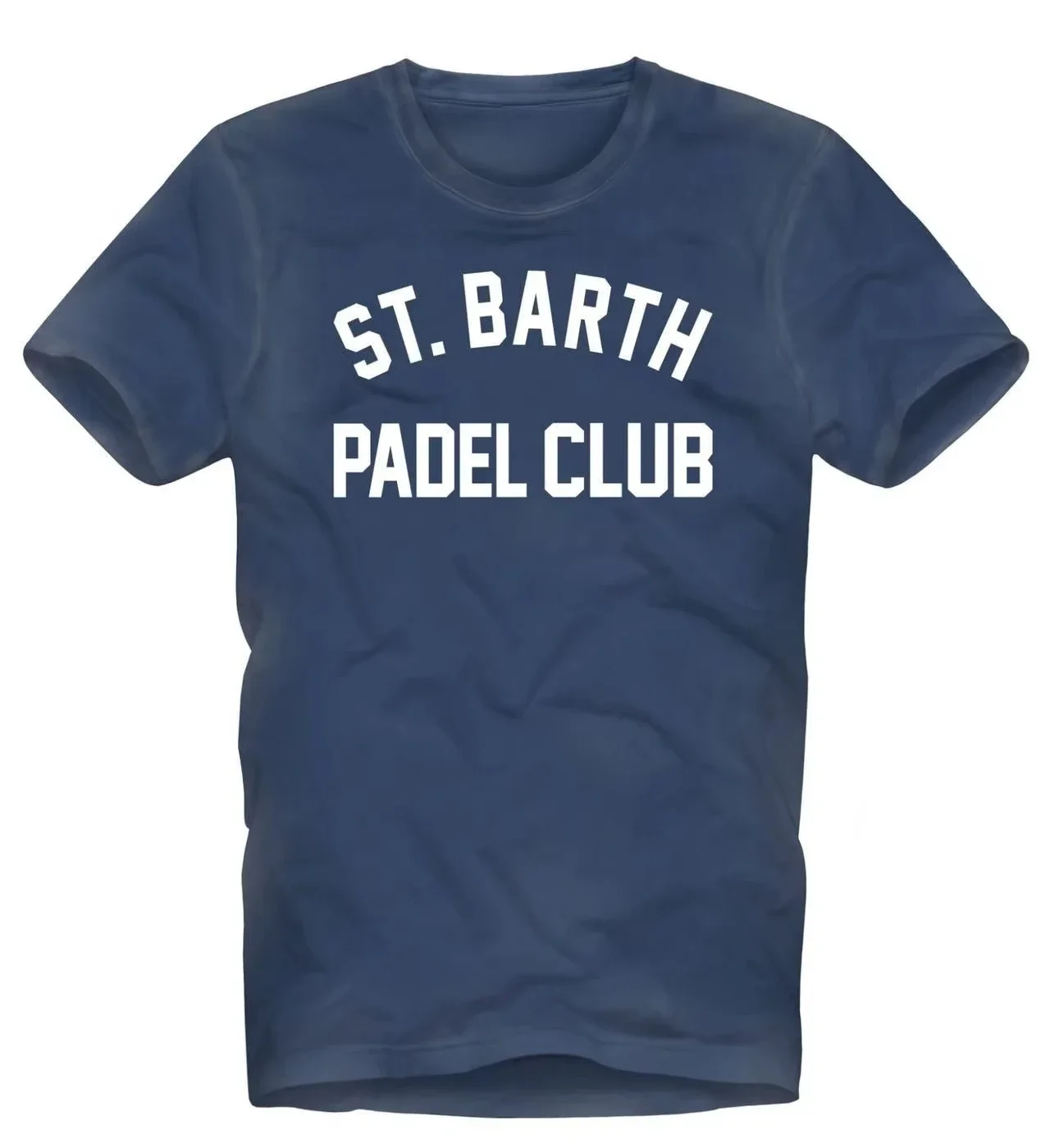 

Barth Padel Club Unisex T-Shirt, Navy Blue with White Print, Soft Cotton Tee for Sports & Summer Wear, Casual Athletic Apparel