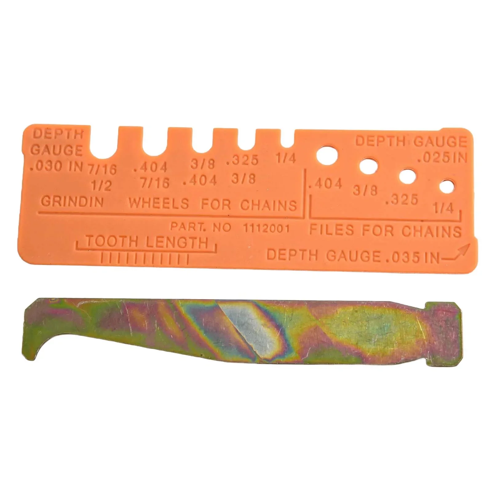 Saw Accessories Gauge Quick-Check Gauge 105*35mm/100*15mm 30°/35°filing Angle Checks Bar Groove Cleaner Chain Tool Brand New