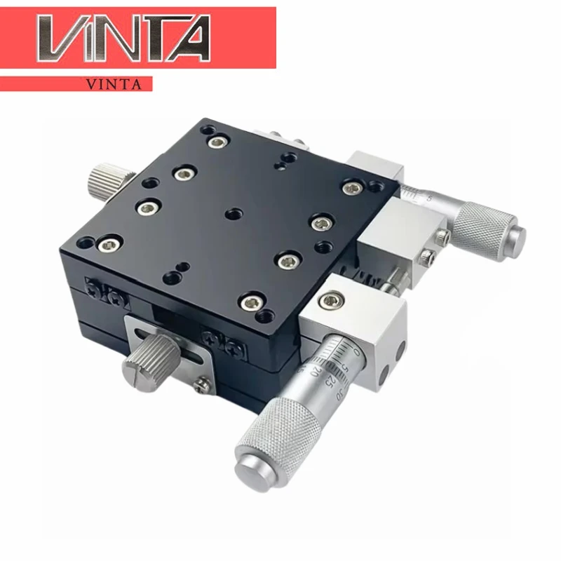 LY70-C LY70-L LY70-R Cross Rail Sliding Table Trimmer Replace Linear Bearings Manually Adjust High Precision Micrometers  XY Axi