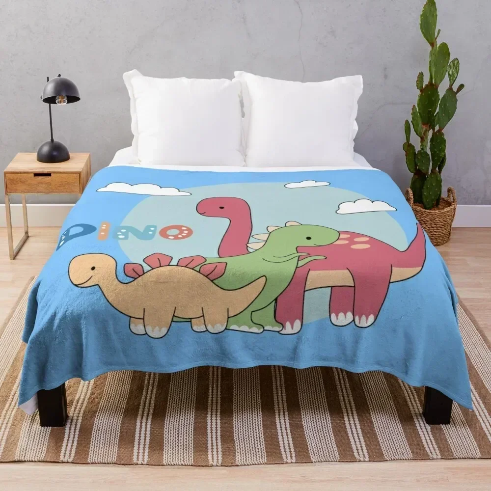 It’s okay to not be okay Dino road trip t-shirt Throw Blanket halloween Quilt Luxury Throw Blankets