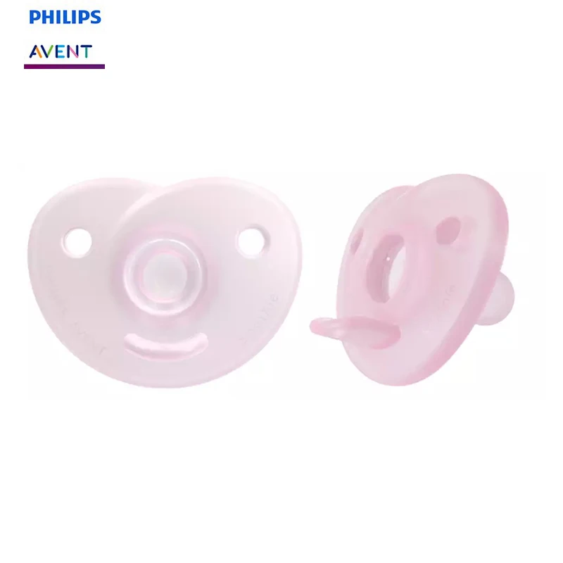 

AVENT Newborn Baby Pacifier BPA Free Integrated Full Silicone Soothing Pacifier Sleeping Dummy Soother For 0-6 months 1 Piece