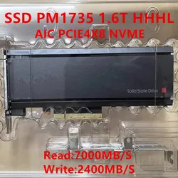 Original For Samsung PM1735 1.6T 3.2T 6.4T 12.8T HHHL PCIE4.0 AIC Card Enterprise Solid State SSD NEW