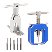 2pcs RC Motor Gear Puller Universal Motor Pinion Gear Puller Remover for Vehicle Model / Small Motor with Blue Gear Pullers