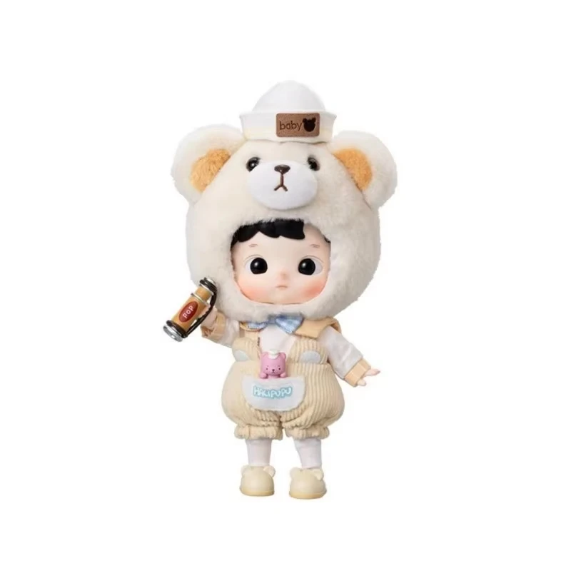 POPMART HACIPUPU Series Stitch 1/8 Joint Movable Action Figure Penguin Anime Doll Captain Bear Model Trend Xmas Gift toys - view 6