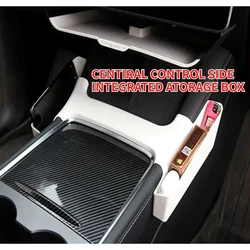For Tesla Model 3 Y Side Gap Storage Box Center Console Armrest Both Sides Telephone Organizer Car Interior Modification Stowing
