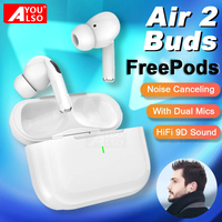 Air Buds Bluetooth Earbuds Wireless Earphone Active Noise Cancelling Sport Headset Game Headphone Ear Freepods for xiaomi iphone