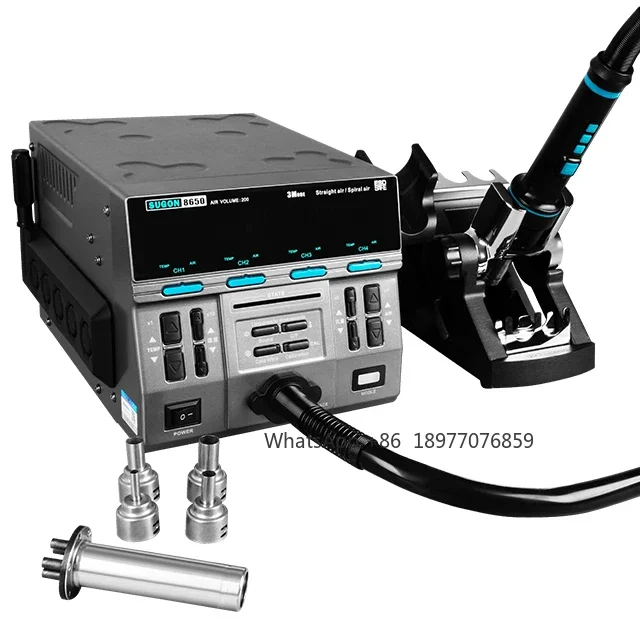Rework Station  8650 Heat  Hot Air  For IC CP PCB IPhone Repair