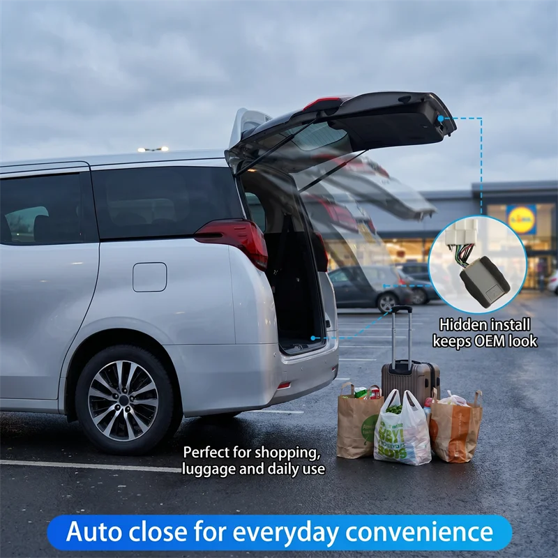 FOR Alphard 20 30 Vellfire AGH30 ANH20 Touch Automatic Open Power Boot Relay Plug Play Electric Tailgate Relay