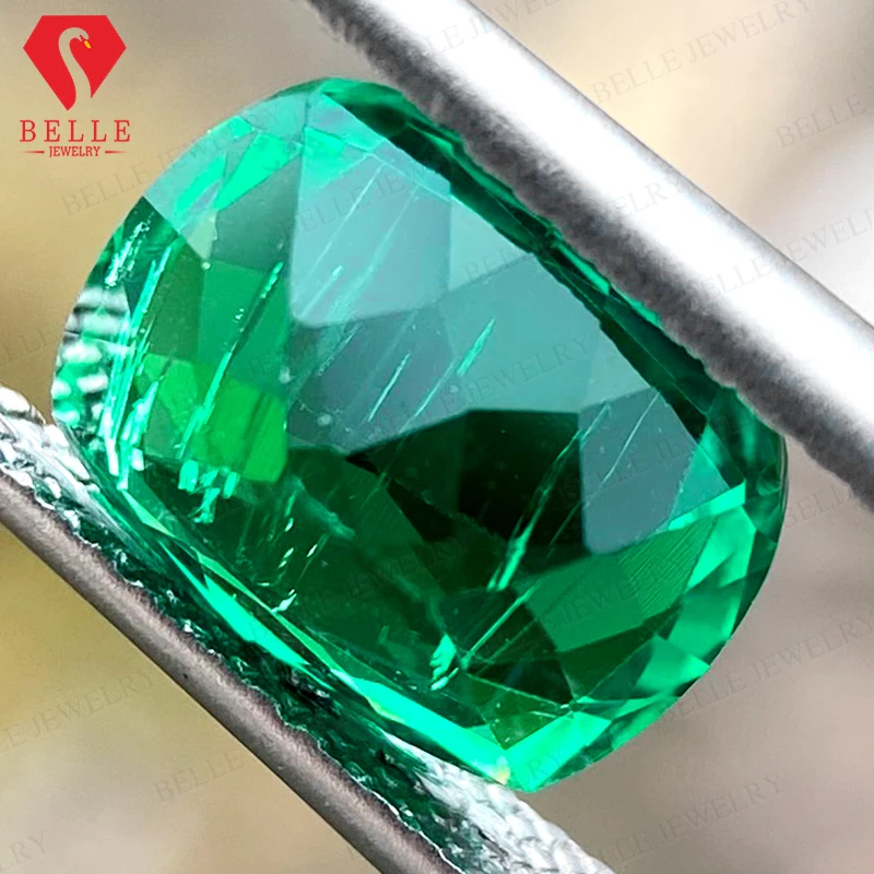 

Lab Grown Columbia Emerald VVS1 Clarity For party birthday gifts Optional AGL Certificate Jewelry Accessory