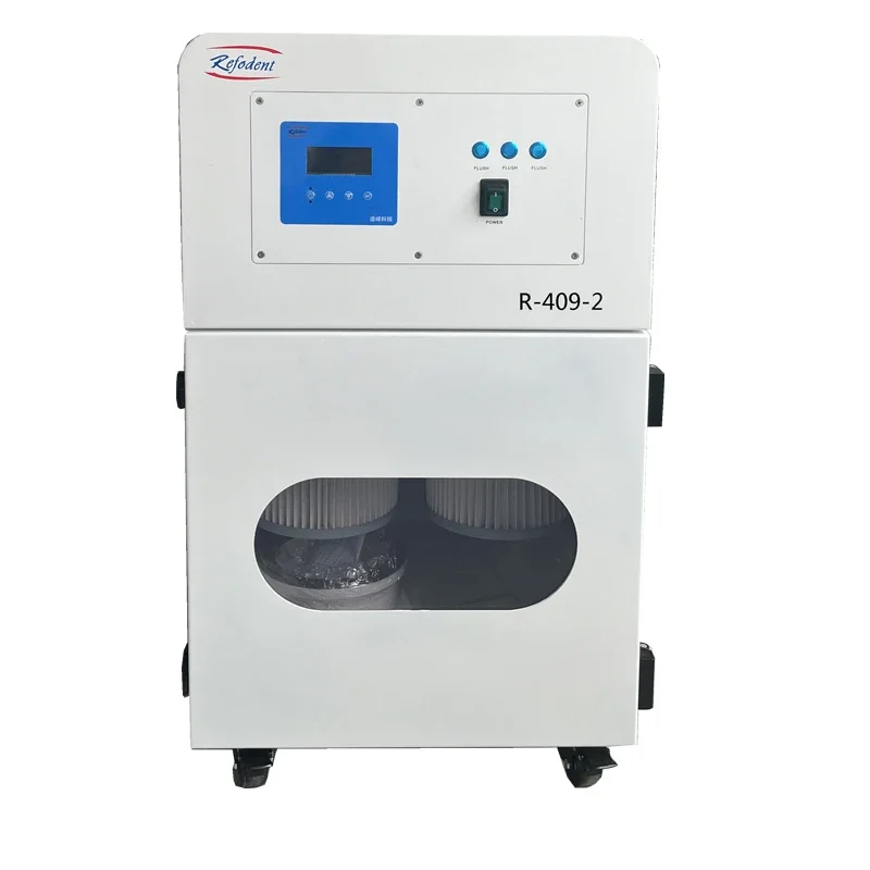 

Strong Power Denta Lab Vacuum 10-12 Work Units Polish Grind Dust Collector Suction Machine With Remote Control