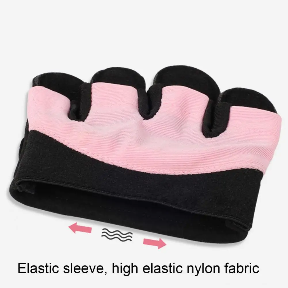 Fitness Gloves Sweat-absorbing Gym Gloves for Men Women Weight Lifting Training Fitness Breathable Anti-slip Hand Guard