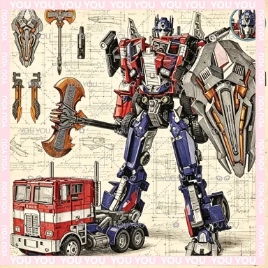 

Трансформируемая фигурка Оптимуса Прайма 31 см: робот-машина, грузовик, металлическое оружие, золото-черный цвет, модель для сборки, подарок