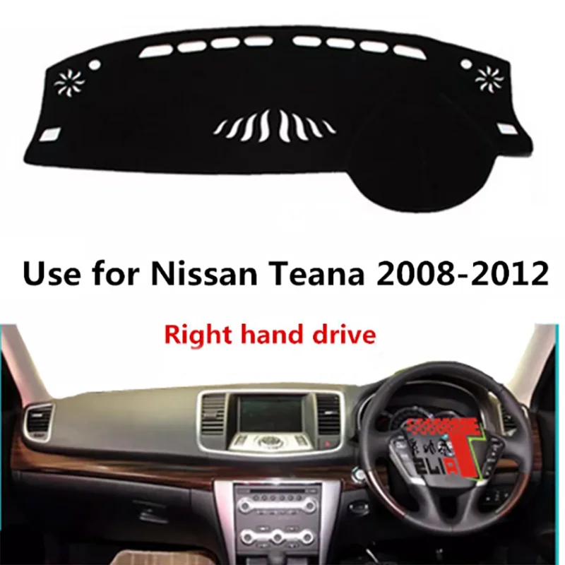 

Замшевый чехол TAIJS высокого качества для приборной панели Nissan Teana 2008-2012, Лидер продаж