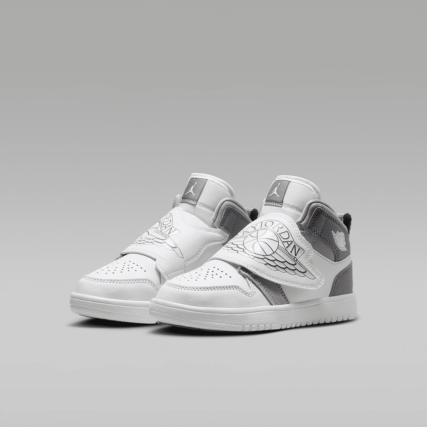 

Nike Authentic 2025 JORDAN Kids Velcro Basketball Shoes BQ7197-011