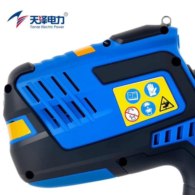 NBC-706U 60kN Battery Powered Hydraulic Crimping Tool For 300mm² Cable Terminal Cordless Electric Lug Crimper