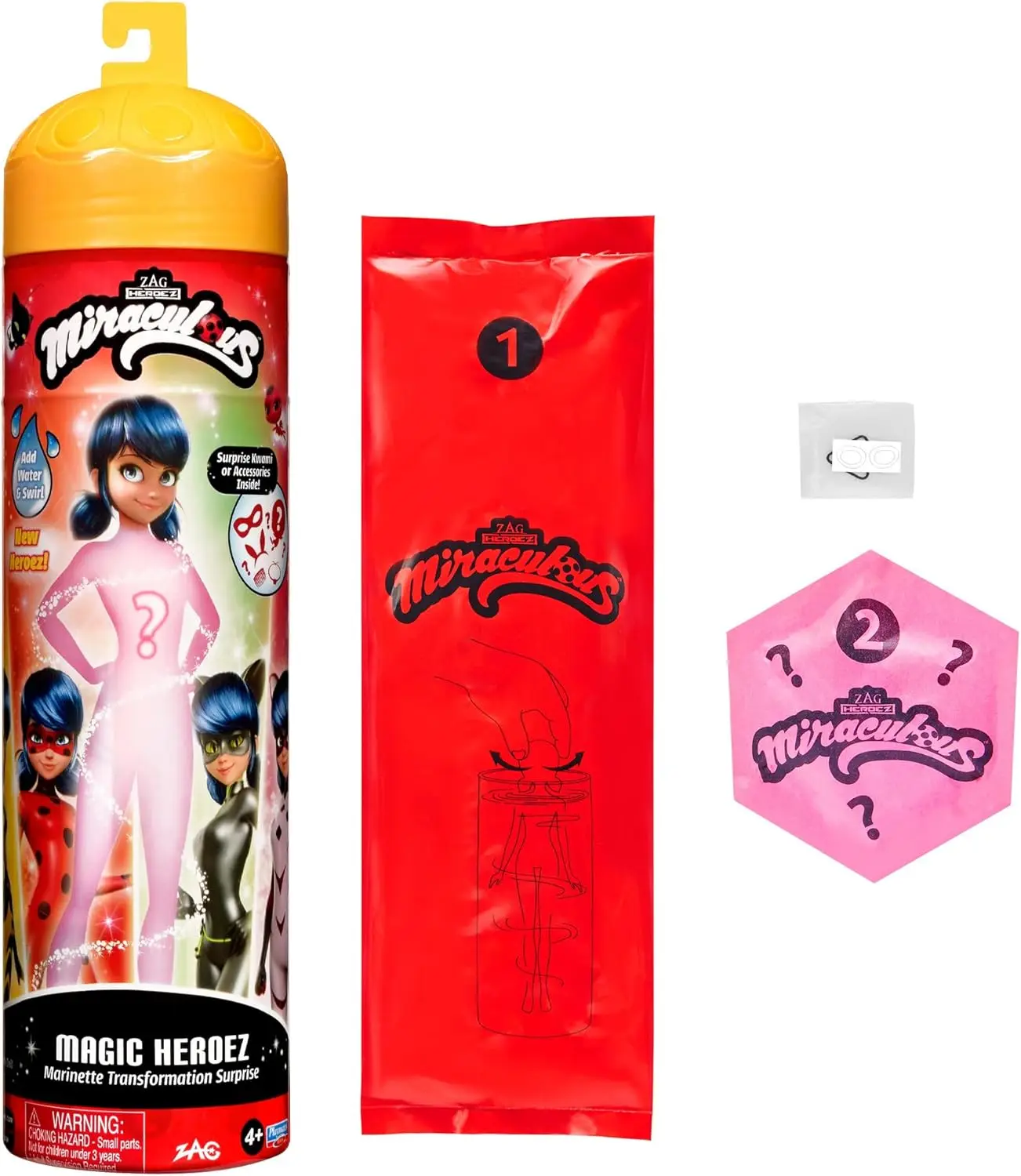 Magic Heroez Transformation Accessori a sorpresa all'interno Ottimo regalo Buona qualità Incredibile bambola fredda Acqua per trasformare