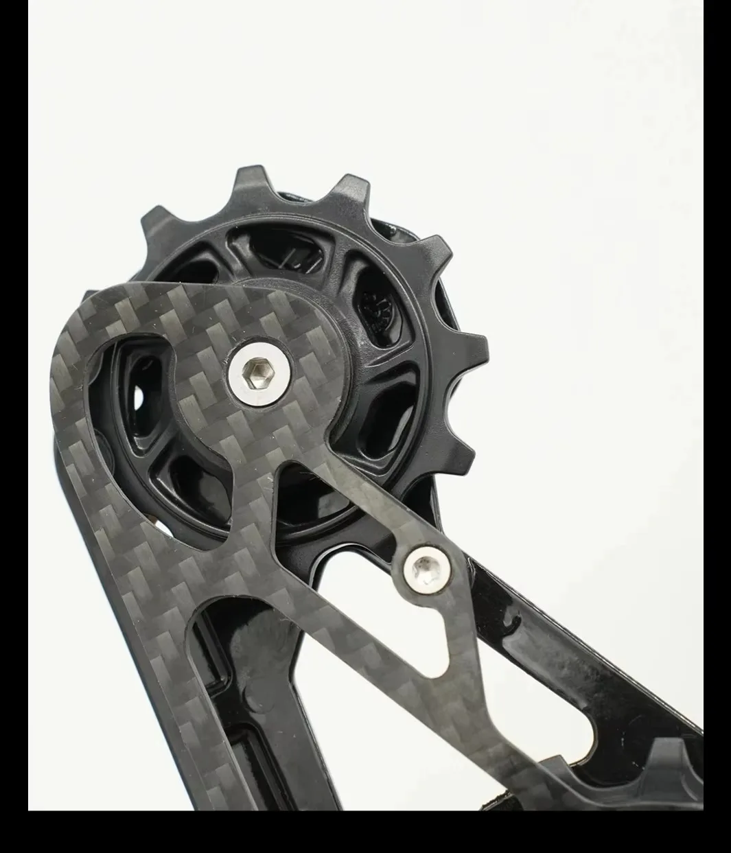 WHEELTOP EDS TX Carbonfaser-Riemenscheibenkäfig-Upgrade-Teile mit Keramiklagern, kompatibel mit WHEELTOP TX Rennrad-Schaltwerk – Detail 8