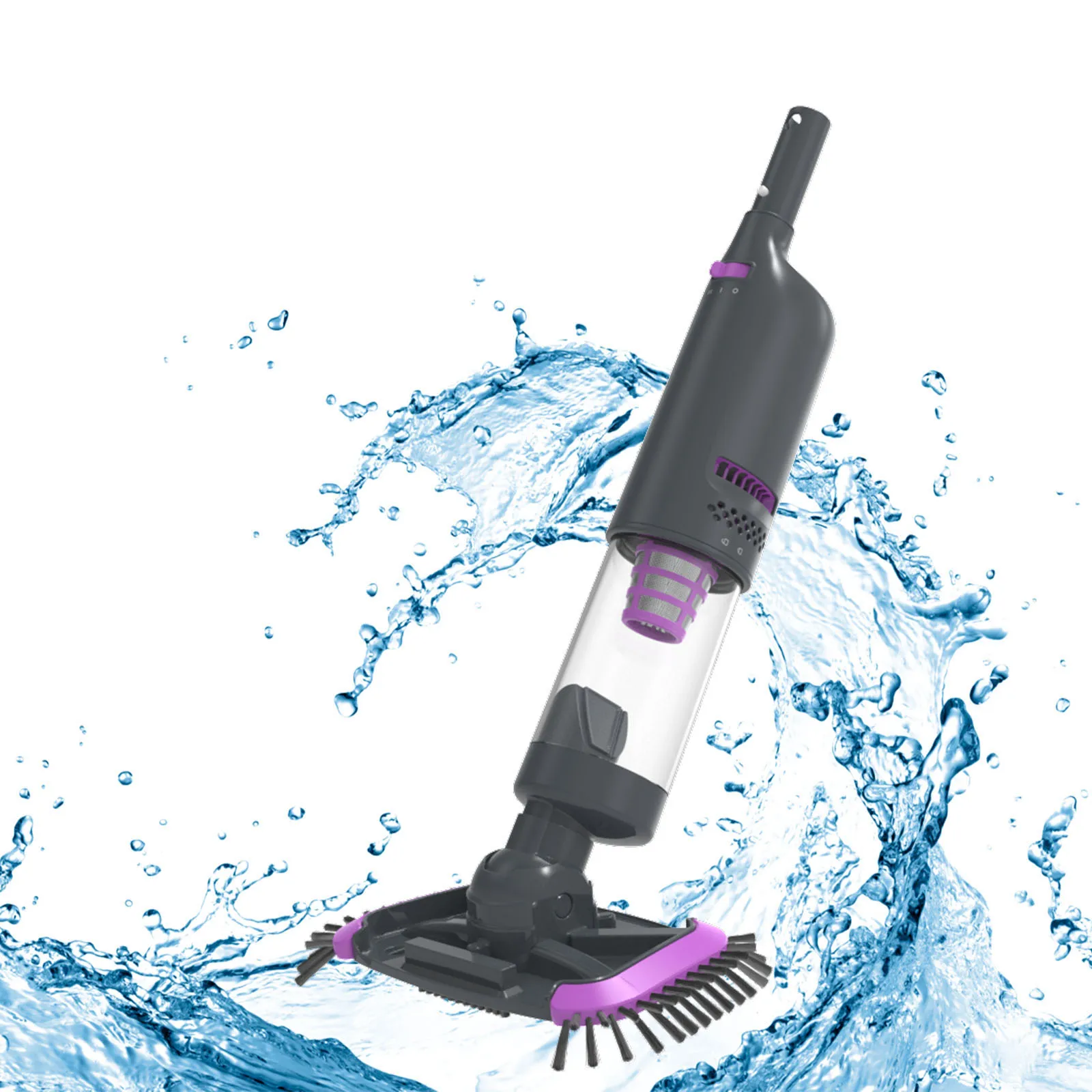 

HOTBN80Pro Handheld Pool Vacuum Cleaner Above Ground Swimming Pool Vacuum Cleaner Automatic Rechargeable Cordless Sweeper