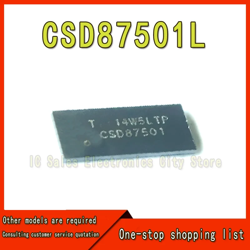 (5piece)100% New CSD87501 CSD87501L XFLGA-10 Chipset