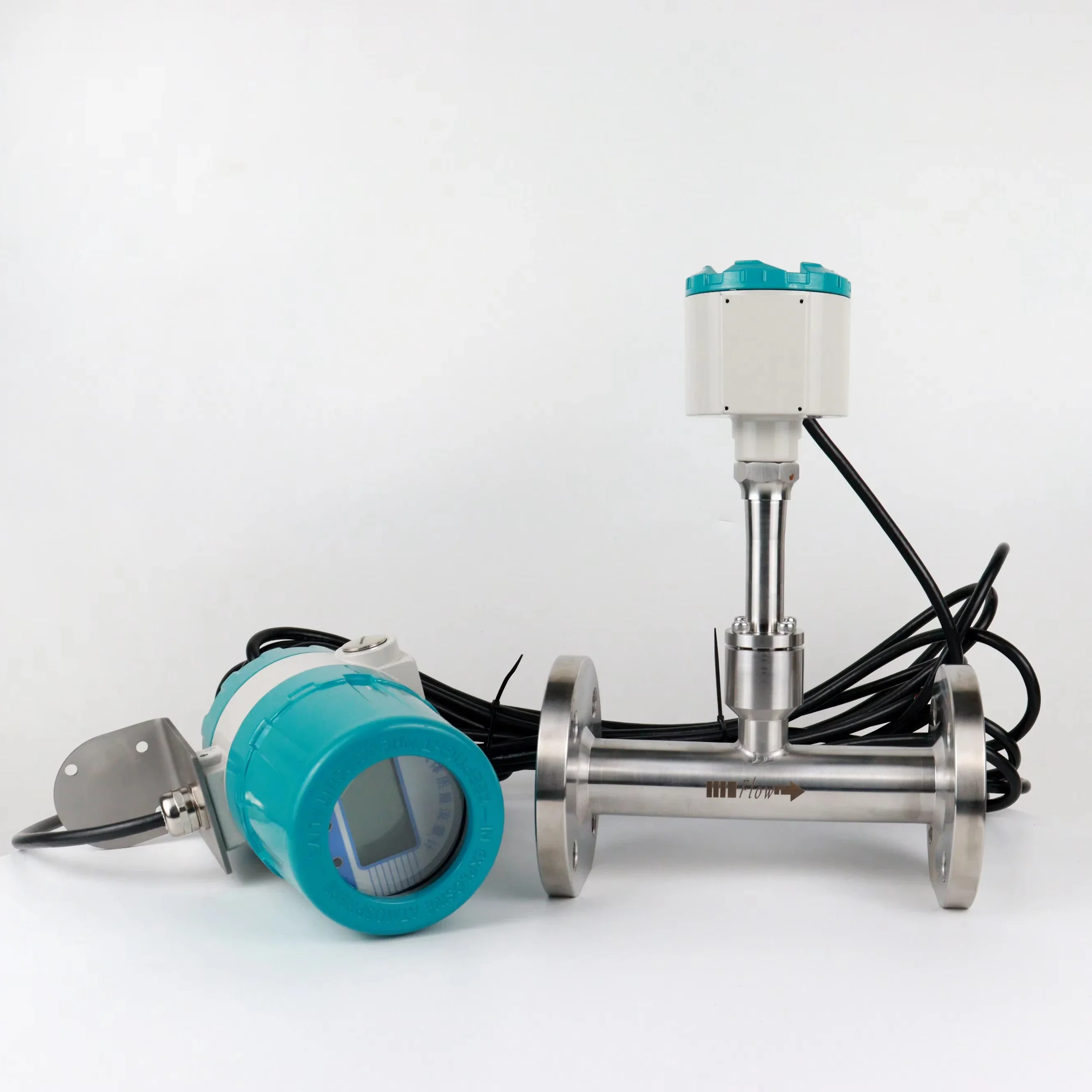 RS485 Digital Display Dn25 Flowmeter Oxygen Hydrogen Co2 Argon Thermal Mass Flowmeter