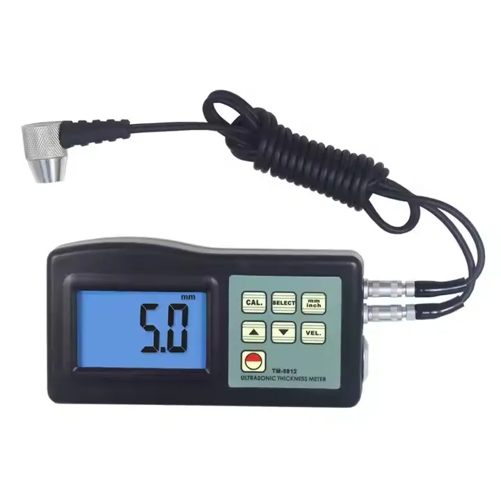 HEDAO Tm-8812 Ultrasonic Thickness Gauge 1.2-200mm/0.05-8 inch Thickness Tester Wide Measuring Range and high resolution