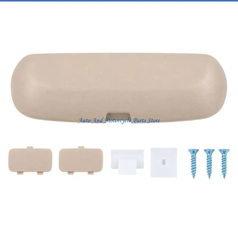 P9FD ABS Sunglasses Storage Case for 3/5/7 Models with Elongated Formed Body and Forward Access Opening for Vehicle Eyewear